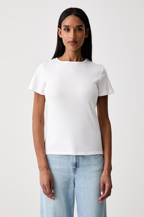United Colors of Benetton T-shirt γυναικείο βαμβακερό λευκό 3GA8D10BX