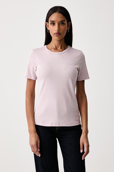 United Colors of Benetton T-shirt damski bawełniany różowy 3GA8E16A2