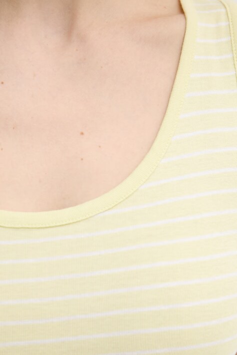 United Colors of Benetton топ жіночий бавовняний — SS26-TSD101, зелений — фото 5