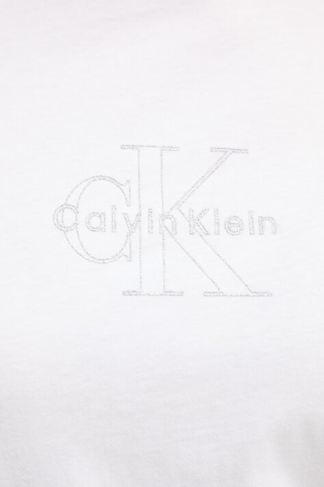 Calvin Klein Jeans t-shirt damski bawełniany biały LV047F831G
