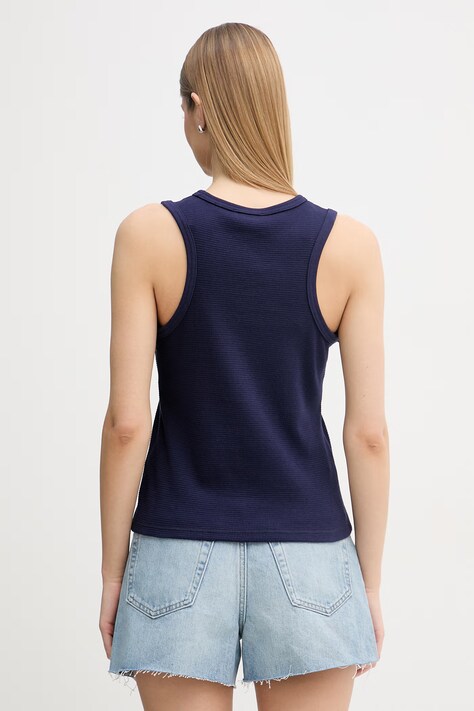 Calvin Klein Jeans top damski granatowy LV047F232G