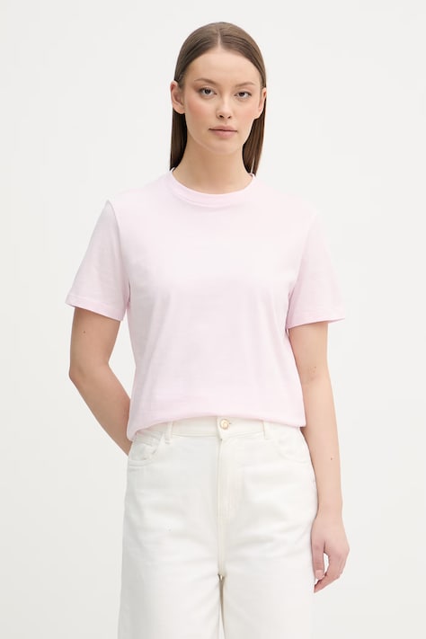 Calvin Klein Jeans tričko dámske bavlnené ružové LV047C811G