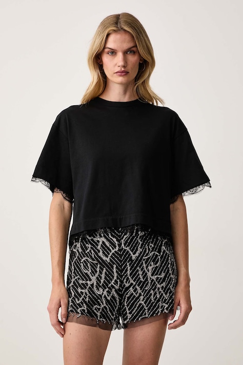 AllSaints T-shirt damski NIA czarny W025JD