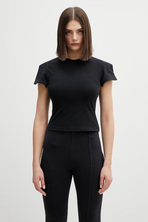 VETEMENTS t-shirt damski kolor czarny WE76TR525B