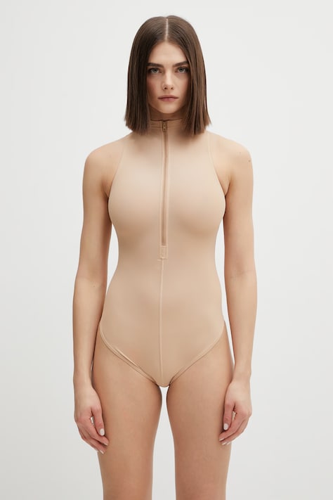 VETEMENTS body Sleek kolor beżowy WE76BD407T