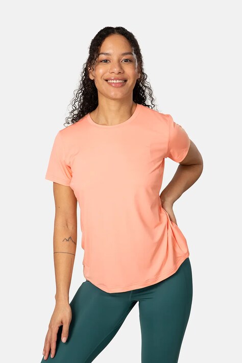 Kari Traa t-shirt treningowy Ava damski kolor pomarańczowy 623946