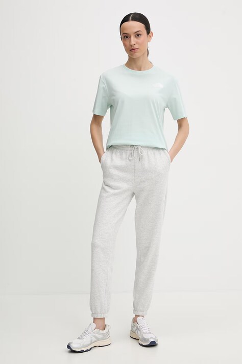 The North Face t-shirt EVOLUTION damski kolor zielony NF0A8B6WG701