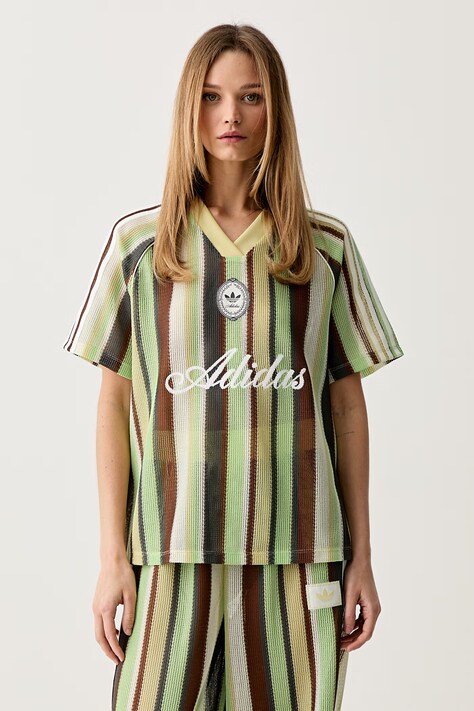 adidas Originals kratka majica ženska zelena KY3162