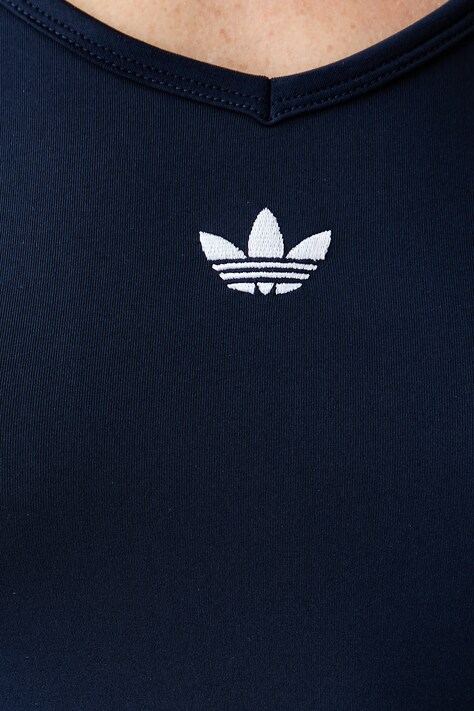 adidas Originals кроп-топ жіночий Vintage — SS26-TSD1CD, темно-синій — фото 5