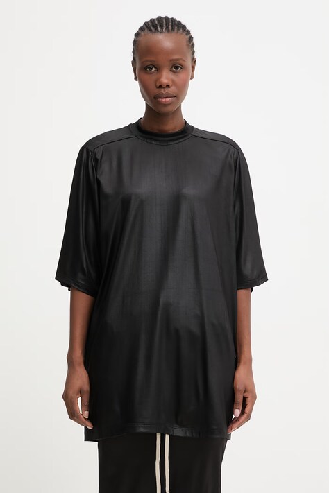 Rick Owens DRKSHDW Jumbo t-shirt damski czarny DS01F4204.JL