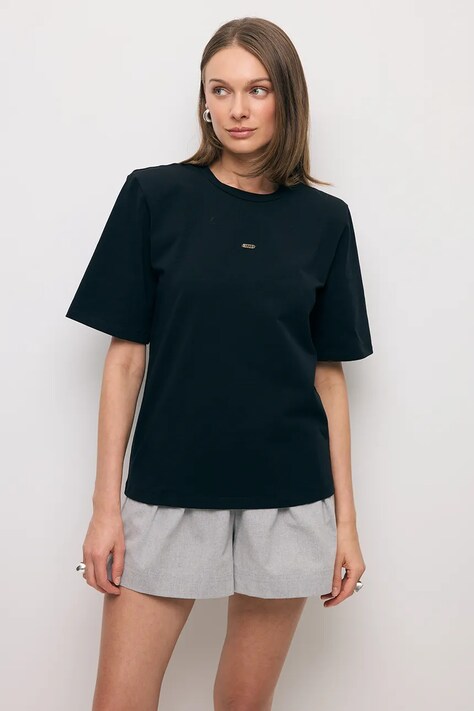 Bizuu t-shirt MELISA damski kolor czarny MELISA CZARNY