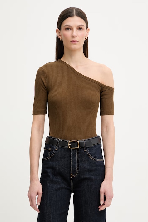 Sessun tricou pentru femei, cu lyocell maro 26208014