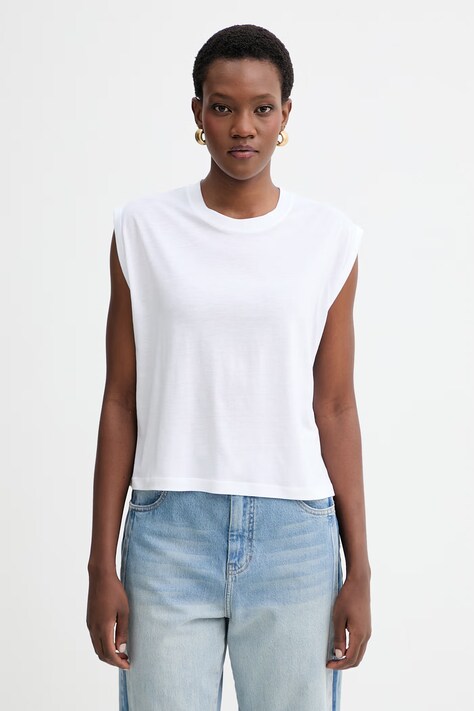Sessun top kolor biały 22208031