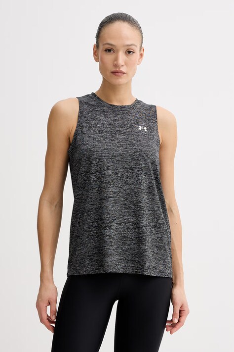 Under Armour top treningowy damski Tech Tank czarny 1383656