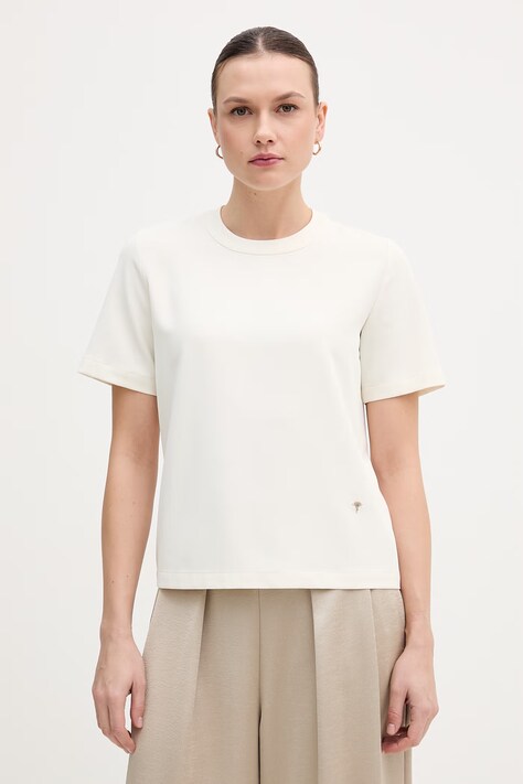 Joop! bluzka damskie kolor beżowy gładka 30101722