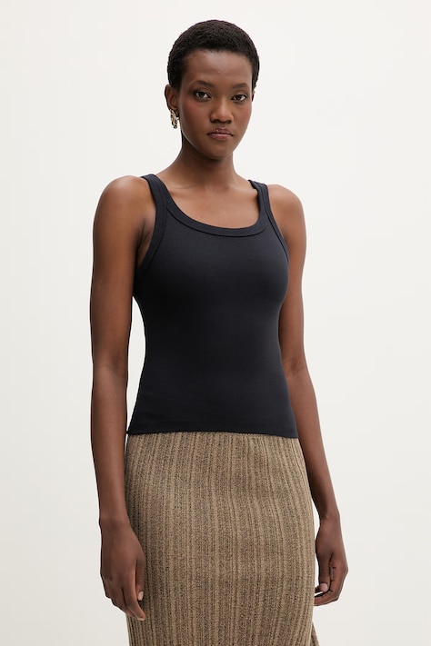 Levi's top damski ESSENTIAL RIBBED TANK czarny 005IN