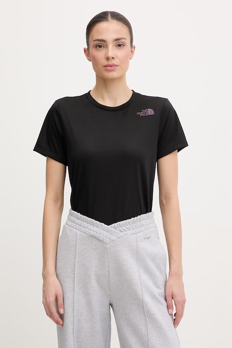 The North Face t-shirt damski czarny NF0A8G0DJK31