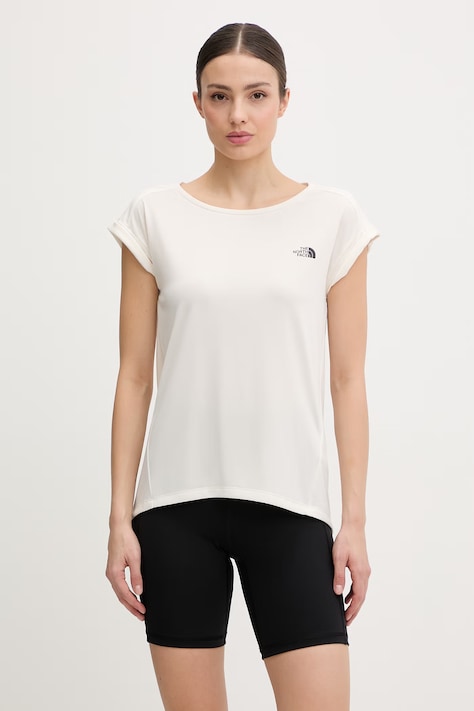 The North Face t-shirt damski biały NF0A8BS2QLI1