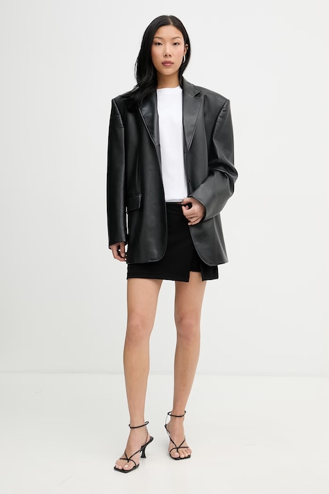 La Mania Oversize t-shirt γυναικείο βαμβακερό CARENA Λευκό CARENA