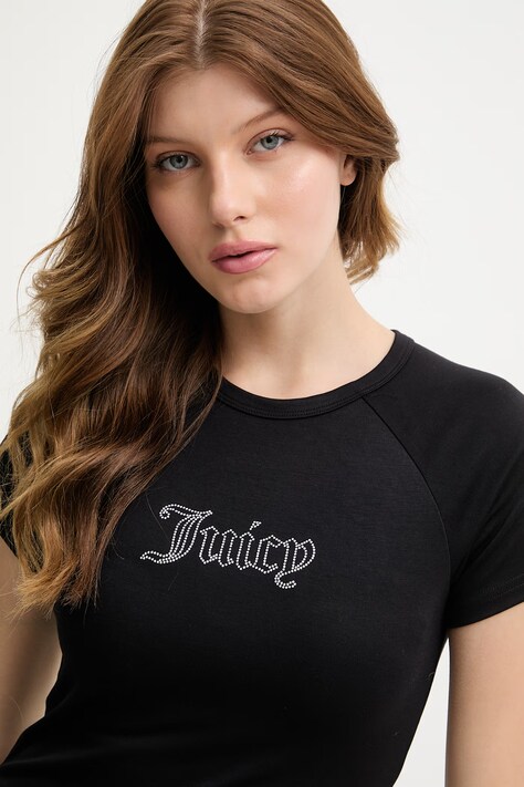 Juicy Couture футболка жіноча з модалу JC BABY TEE — фото 4