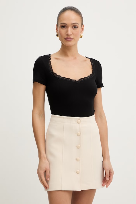 Morgan t-shirt damski czarny 261.DAMOUR