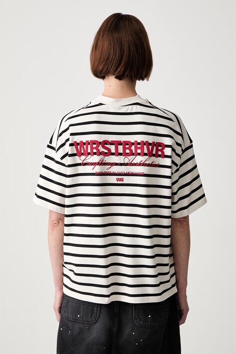 WRSTBHVR Rodolfo V2 T-shirt bawełniany damski czarny U1026TT.3522