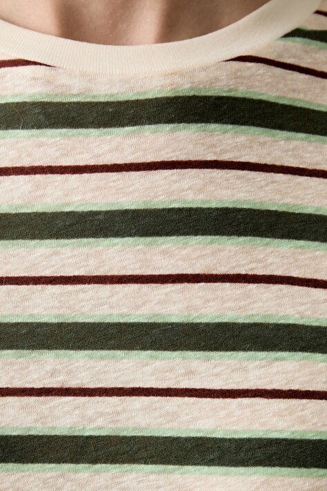 United Colors of Benetton футболка жіноча з льоном — фото 5