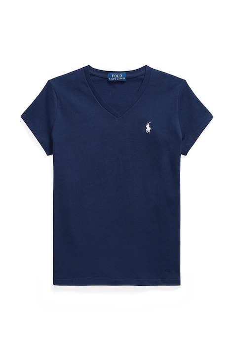 Polo Ralph Lauren t-shirt bawełniany dziecięcy kolor granatowy 313A10636002