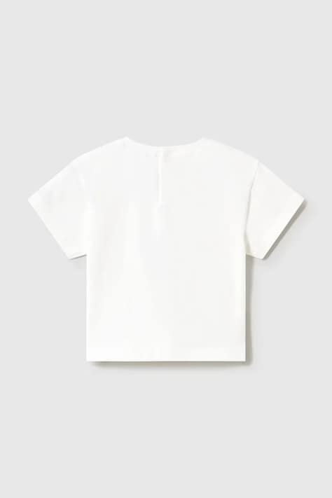 Mayoral t-shirt dziecięcy kolor biały 105