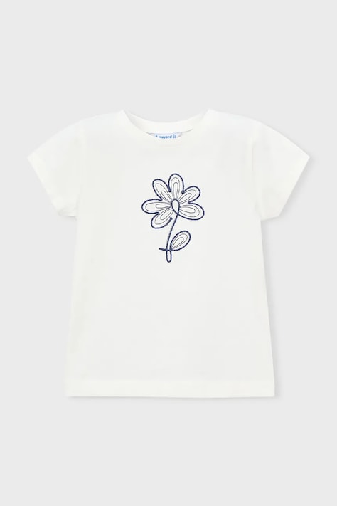 Παιδικό μπλουζάκι Mayoral χρώμα: άσπρο, 174