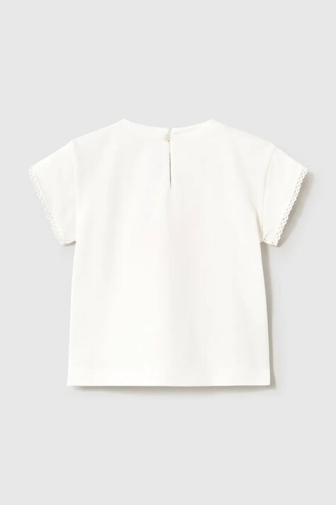 Mayoral t-shirt dziecięcy kolor biały 1079