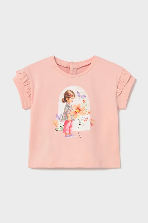 Dětské tričko Mayoral růžová barva, 1080