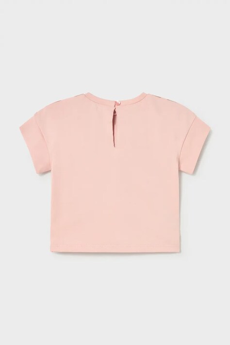 Mayoral t-shirt dziecięcy kolor różowy 1085