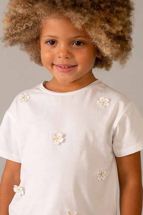 Mayoral t-shirt bawełniany dziecięcy kolor biały 3013