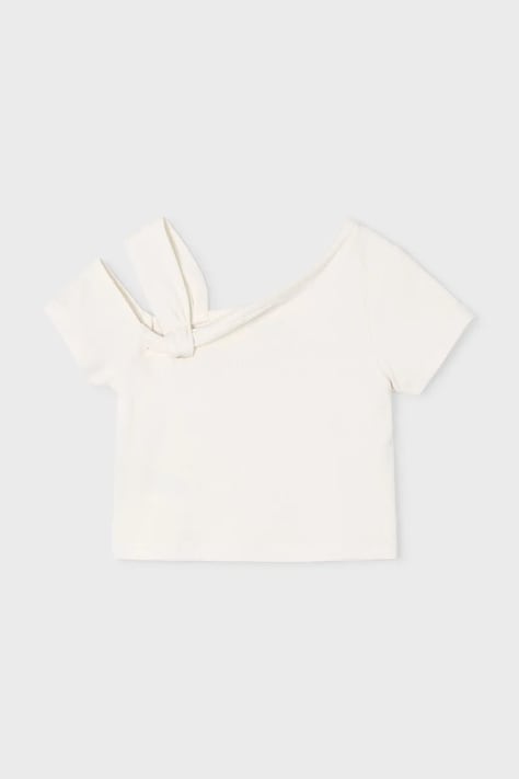 Παιδικό μπλουζάκι Mayoral χρώμα: άσπρο, 3017