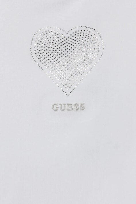 Guess t-shirt dziecięcy kolor biały J6RI05 K6YW4