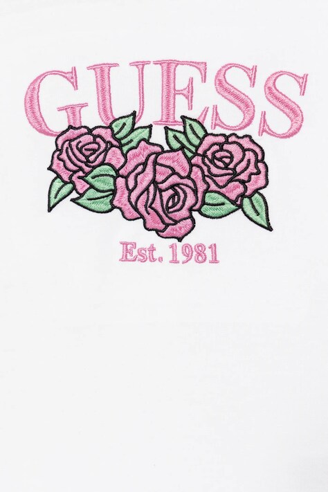 Дитяча футболка Guess — SS26-TSG01Z, білий — фото 3