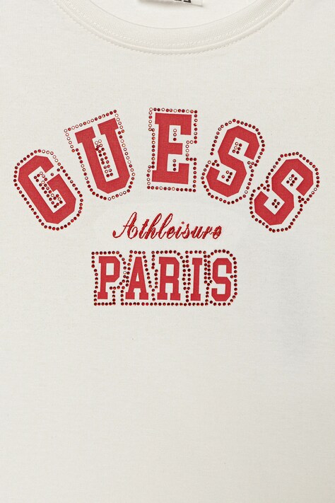 Guess t-shirt dziecięcy kolor beżowy J6RI41 J1314