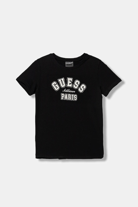 Guess t-shirt dziecięcy kolor czarny J6RI41 J1314
