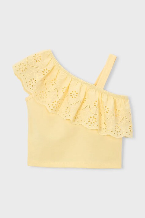Дитячий топ Mayoral колір жовтий 3022