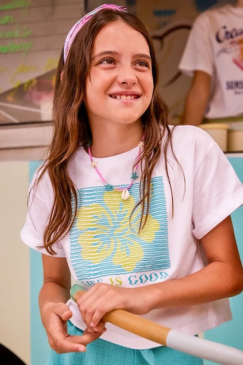 Mayoral t-shirt bawełniany dziecięcy kolor biały 6009