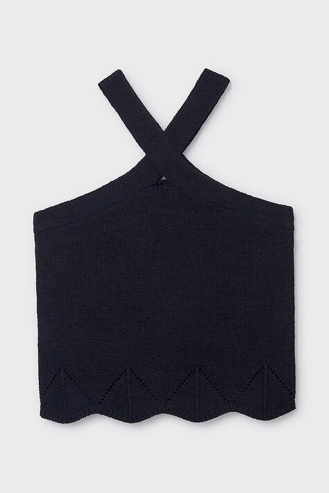 Mayoral top dziecięcy kolor czarny 6024