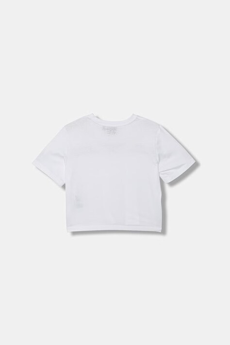 EA7 Emporio Armani футболка дитяча бавовняна — SS26-TSG043, білий — фото 2