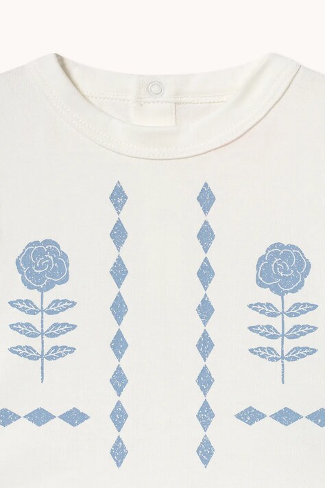 Tinycottons футболка для немовлят бавовняна FLOWER PATTERN GRAPHIC BABY TEE — фото 3