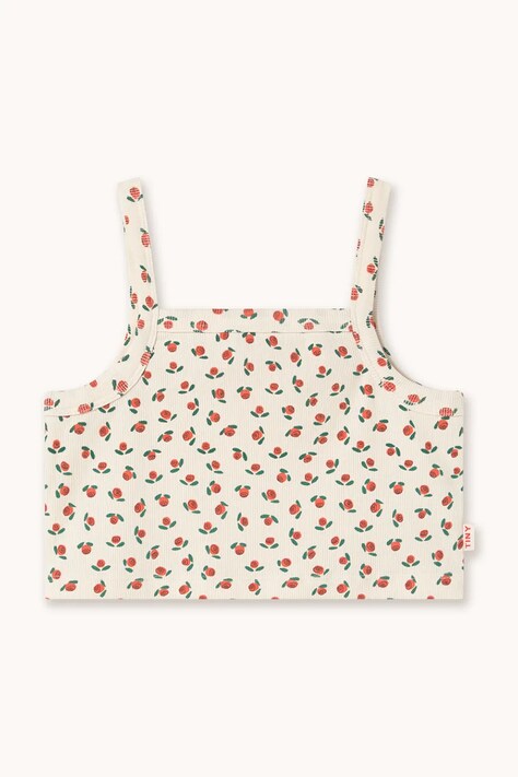 Дитячий топ Tinycottons TINY ROSES RIB TOP — фото 2