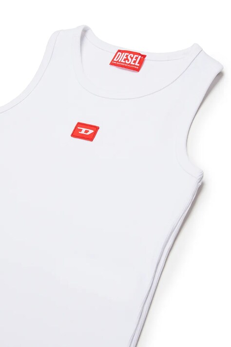 Diesel top dziecięcy TPACI T-SHIRT kolor biały J02594