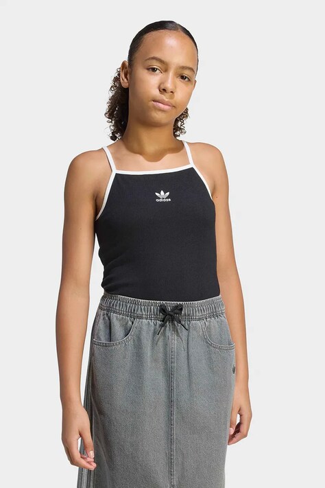 adidas Originals top dziecięcy kolor czarny KE2492