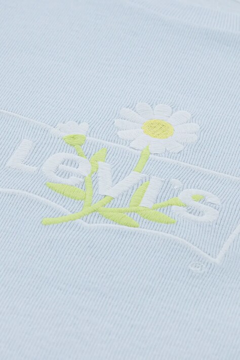 Levi's t-shirt dziecięcy DAISY BATWING kolor niebieski 4EP792