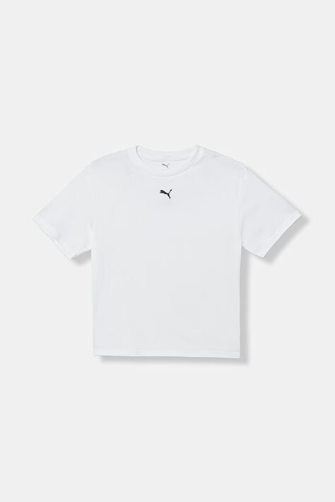 Puma t-shirt bawełniany dziecięcy ESS kolor biały 685131