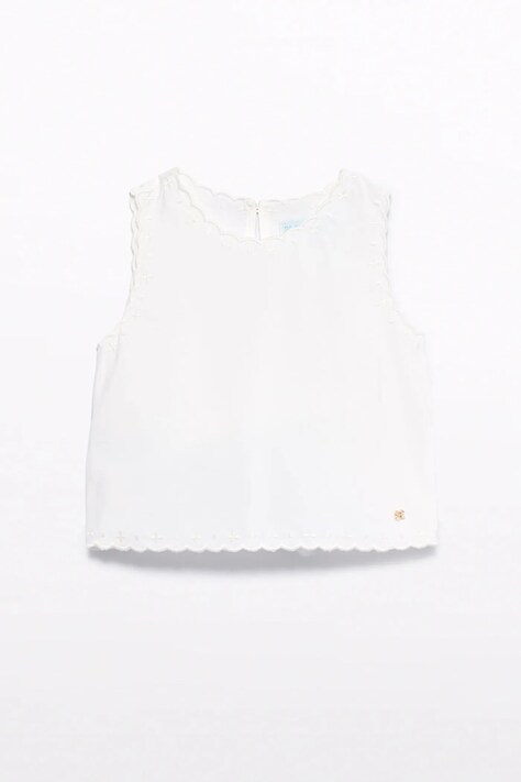 Dječji top Abel&Lula boja: bijela, 5177
